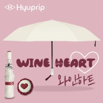 협립 3단60 8K 와인하트 암막 완전자동우산