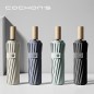 코션 L1 3단 수동 원목 암막 양우산(UPF50+)