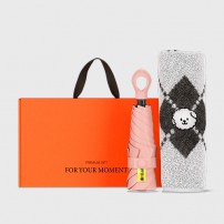 벨솔라 멀티고리 5단 초경량 미니 우양산 암막 양우산 선물세트 답례품+무한타올세트 푸들이 40수 150g 수건세트