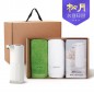 송월타올 디스펜서 기프트세트 03, 컬러풀 타올 170gx2P + 웰세스 디스펜서 360ml 1P