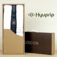 협립 2단 암막 고밀도 VIP 우산/양산 +협립눈꽃타월 2P-세트