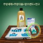 애경 주방세제 곡물설거지 500ml 대일밴드 방수밴드 연고 주방4종세트