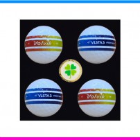 볼빅 비스타3 프리즘 4구 볼마커세트 (3pc)