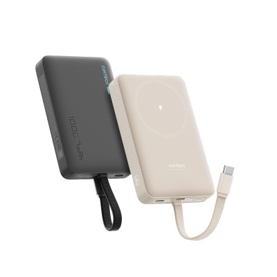 CUKTECH 쿡테크 일체형 2in1 마그네틱 맥세이프 보조배터리 22.5W 10000mAh