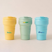 뉴에이커 폴딩 접이식 실리콘 텀블러 500ml