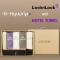 협립 3단 레자곡자손 슈퍼 완전자동우산 +협립호텔코마170타월4P+락앤락슬림핏원터치텀블러-세트