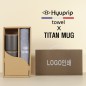 협립호텔코마170타월+타이탄우드스텐머그컵2P-세트