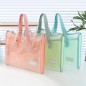 로페리아 A4사이즈 PVC 투명 방수 학원 가방(0216474)
