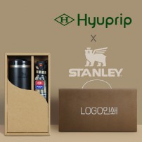 협립 3단 선염체크 우산 +스탠리887ml 텀블러-세트