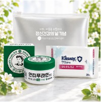 안티푸라민케어세트23호(유한양행+크리넥스99.9%항균휴대용 물티슈)
