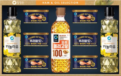 25추석 선물세트 청정원 팜고급유2호
