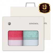 [송월타올] 볼륨전사40 타올 16수 140g 2매 풀세트