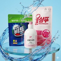 애경 울샴푸 손빨래세제 380ml 비트 캡슐세제 3종세트