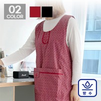 남자 여자 겨울 기모 더블웜 방수 원피스 앞치마 (L/XL)