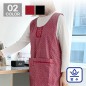 남자 여자 겨울 기모 더블웜 방수 원피스 앞치마 (L/XL)