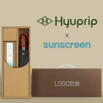 협립 3단60엔티크 고밀도 완전자동우산 +선크림-세트