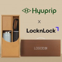 협립3단60 카라비너10K 거꾸로 300T고밀도 완전자동 우산 +락앤락 메트로머그1P-세트