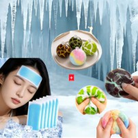 왁뿌볼 말랑이 스트레스볼 슬랑이 크런치+아이스 쿨패치 쿨팩 쿨링패치