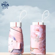 PGA 미니 5단 접이식 컴팩트 휴대용 초경량 포켓 양산(upf50+)(0189945)