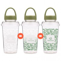 [바쏘] 릴리 컬러 체인지 쉐이크 아이스 보틀 550ml