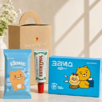 브생건92호 3종세트(유시몰 치약20g+카카오물티슈+카카오휴대용티슈)