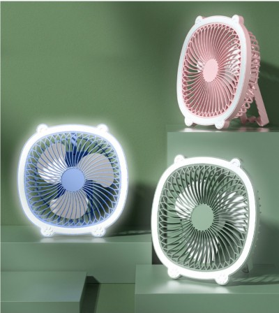 LED 급속 냉각 스탠드 탁상용 선풍기
