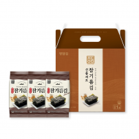 정담김 명절 도시락김 참기름김 27봉 정담 1호 선물세트 가정의달 [원산지:국산(전라남도)]