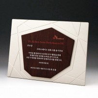 우수사원 기념 공로 퇴직 근속 금속패 E5128 W