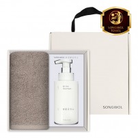 송월 생활공작소 2P 세트 (뉴컬러무지 타올 1매 + 핸드워시 500ml 1개)