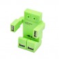 모던오피스 로봇형 USB2.0 4포트 USB허브 CB258