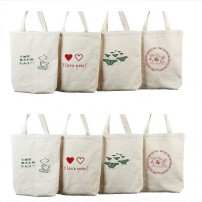 캔버스면 10수 기본형 에코백(소/중/대)