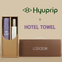 협립 3단60 8K 와인하트 암막 완전자동우산 +협립호텔코마170타월-세트