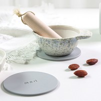 마시 미니 도자기 깨갈이SET (절구+절구공이+실리콘받침)