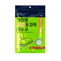 크린랲 크린랩 청소용품 원형 물걸레청소포 (210mm) 20매