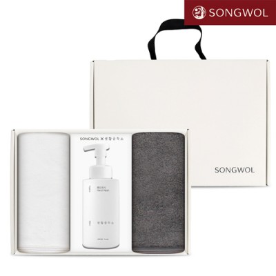 송월 핸드워시 기프트세트 28-1 (항균무지150g 2P + 생활공작소500ml 1P)