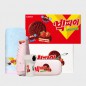 라이프스타일 304호 (5단 사각 캡슐 암막 양우산+초미니 터보형 100단 휴대용 선풍기+크로커다일 투톤 라벨타올)