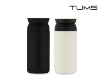 텀스 무지 파우더 진공 스텐텀블러 350ml 2색