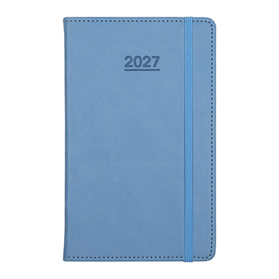 2027 AP17 양장 다이어리 40절 - 스카이블루